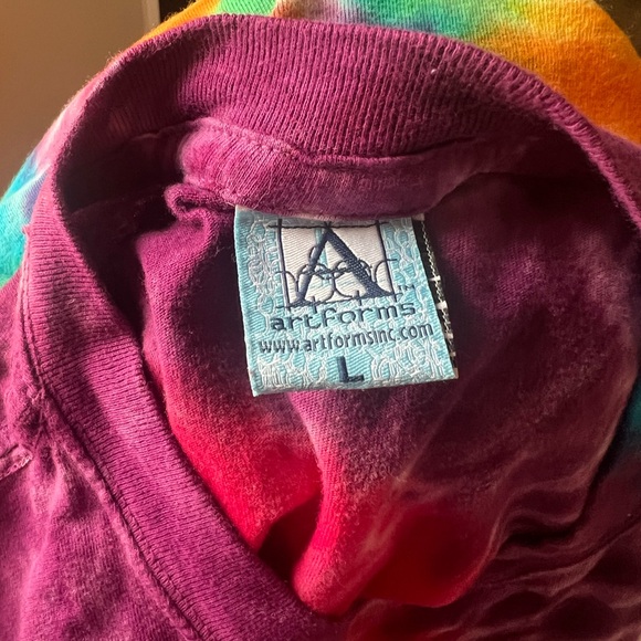 Red Rocks amphitheater T-shirt by art forms size L - Picture 3 of 3